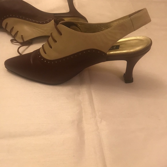 Escada Vintage Oxford Heels sz 8.5 - Picture 8 of 13
